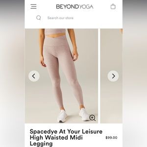 Beyond Yoga Spacedye At Your Leisure High Waisted Midi Legging